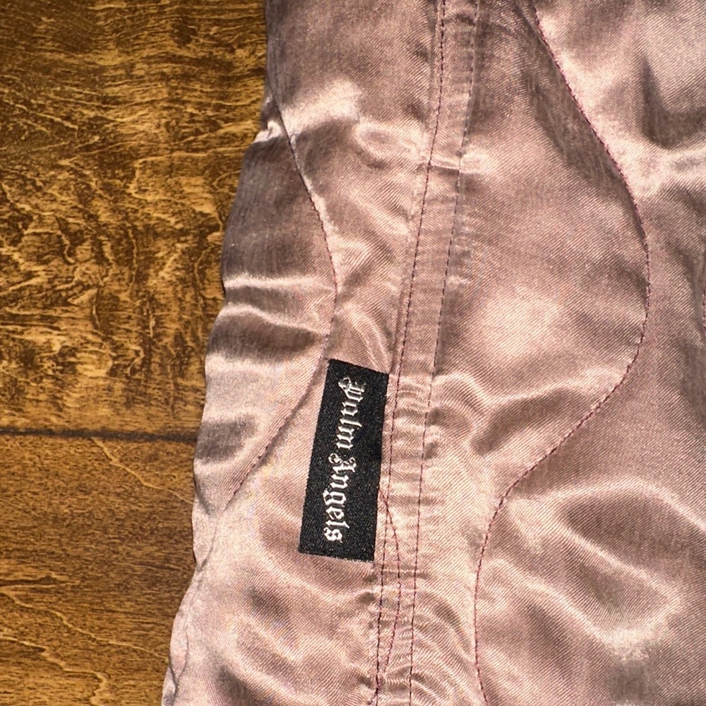 Quilted satin palm angels jacket - Picture 4 of 10